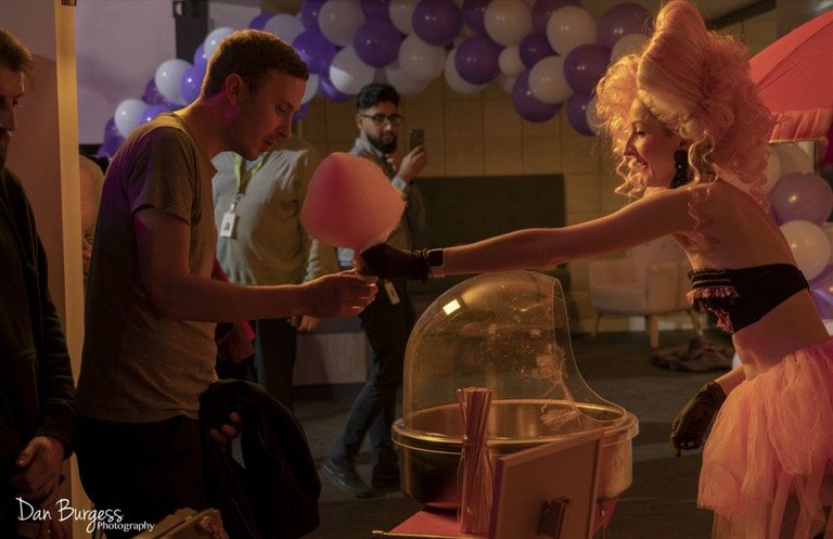 hire popcorn and candy floss carts