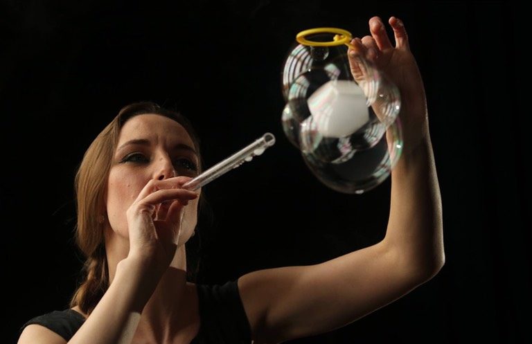 hire a Bubble Performer