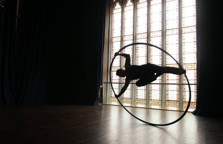 hire a Cyr wheel performer