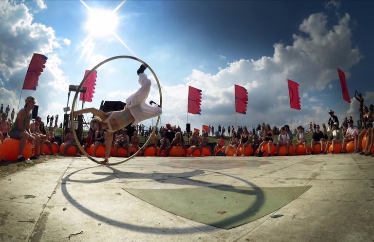 hire a Cyr wheel performer