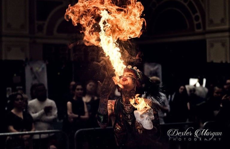 fire performer