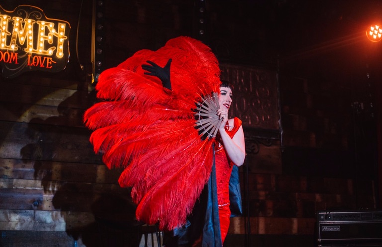 hire a burlesque performer