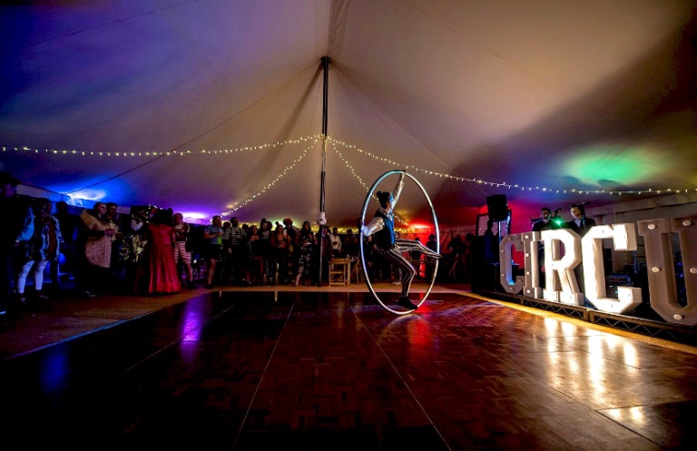 hire a Cyr wheel performer