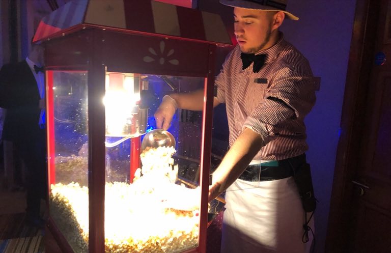 hire popcorn and candy floss carts