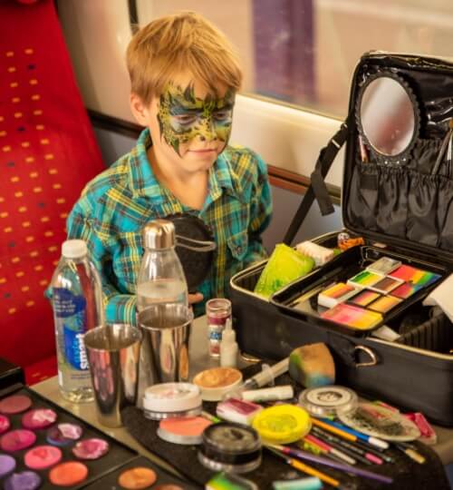 Train Facepaint