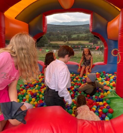 Bouncy Castle Ball Pit