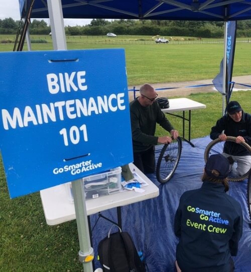 bike maintenance 101 sign