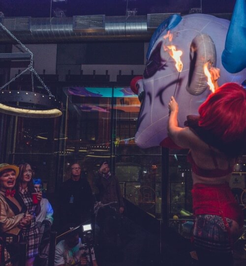 halloween performer