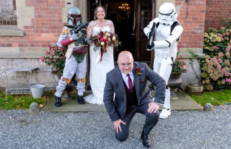 Star Wars wedding