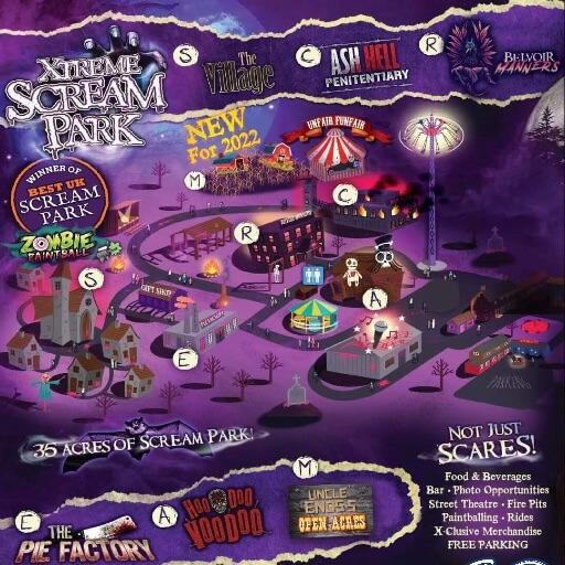 Xtremescream freakshow at Twinlakes 2022