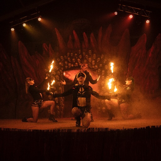 York Maze Hallowscream 2022 inferno