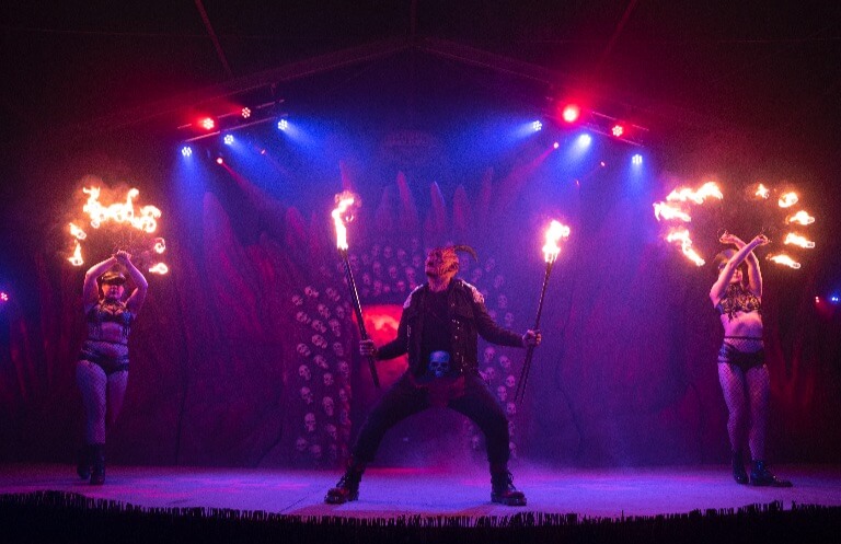 York Maze Hallowscream 2022 inferno
