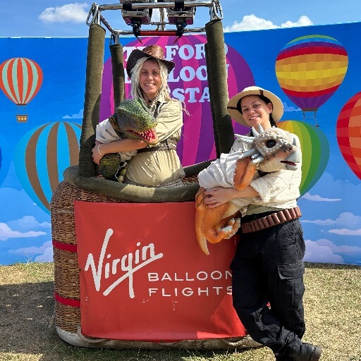 telford balloon fiesta dinosaurs