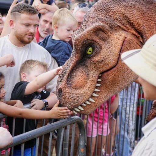 telford balloon fiesta dinosaurs