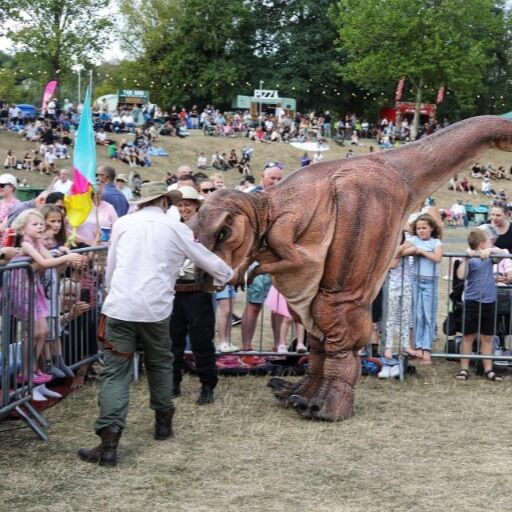telford balloon fiesta dinosaurs