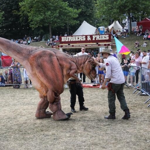 telford balloon fiesta dinosaurs