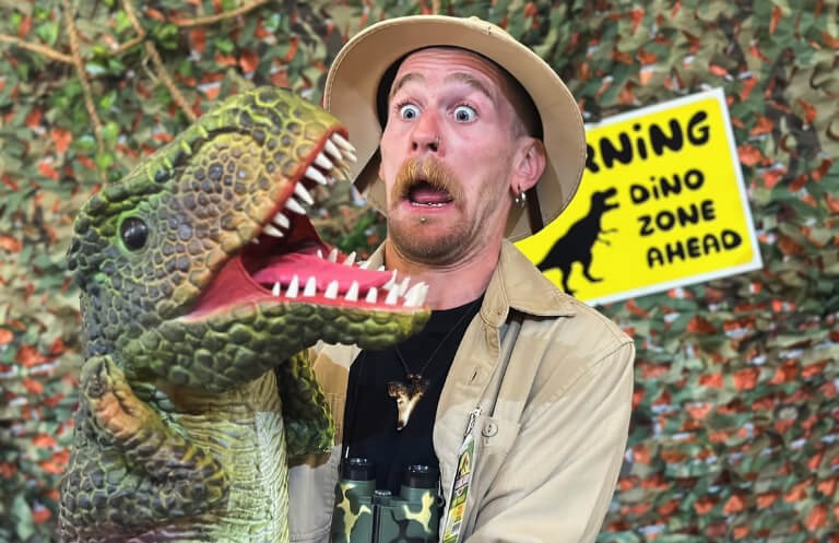 Animatronic dinosaurs