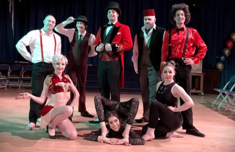 The Greatest Showman theme entertainment